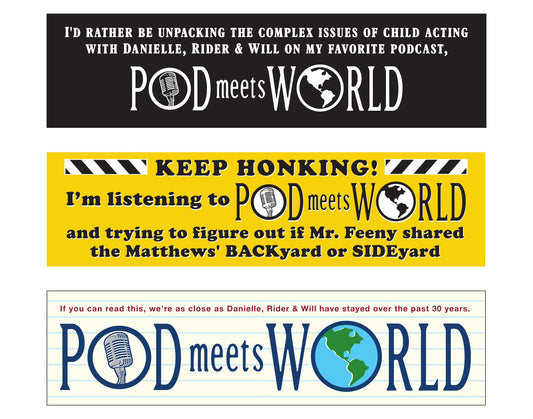 PMW BUMPERSTICKER PACK